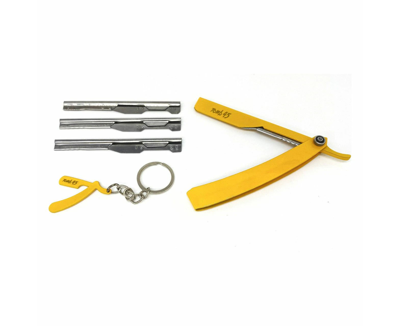 TOMB45 TRIPLE CARTRIDGE RAZORS - Yellow