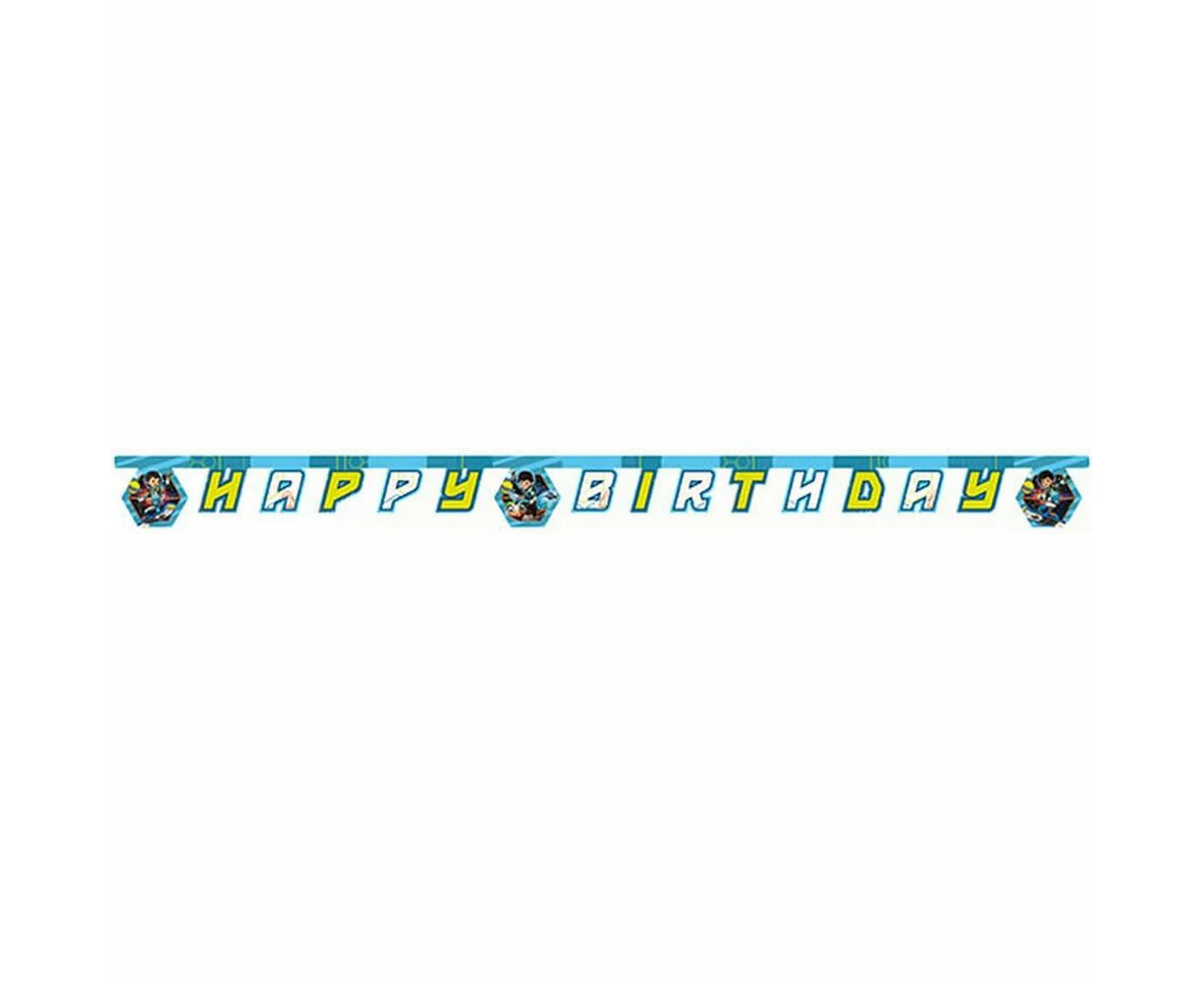 Miles From Tomorrowland Happy Birthday Banner (Multicoloured) - SG28749