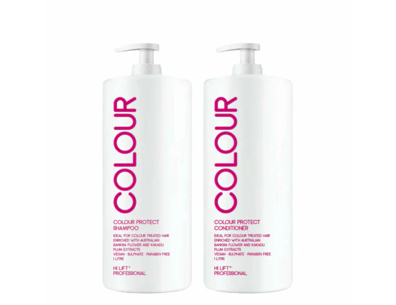 Hi Lift Colour Protect Shampoo & Conditioner 1 Litre Duo