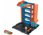 Hot Wheels City Parking Garage Playset: Multi-level Racing & Thrills!