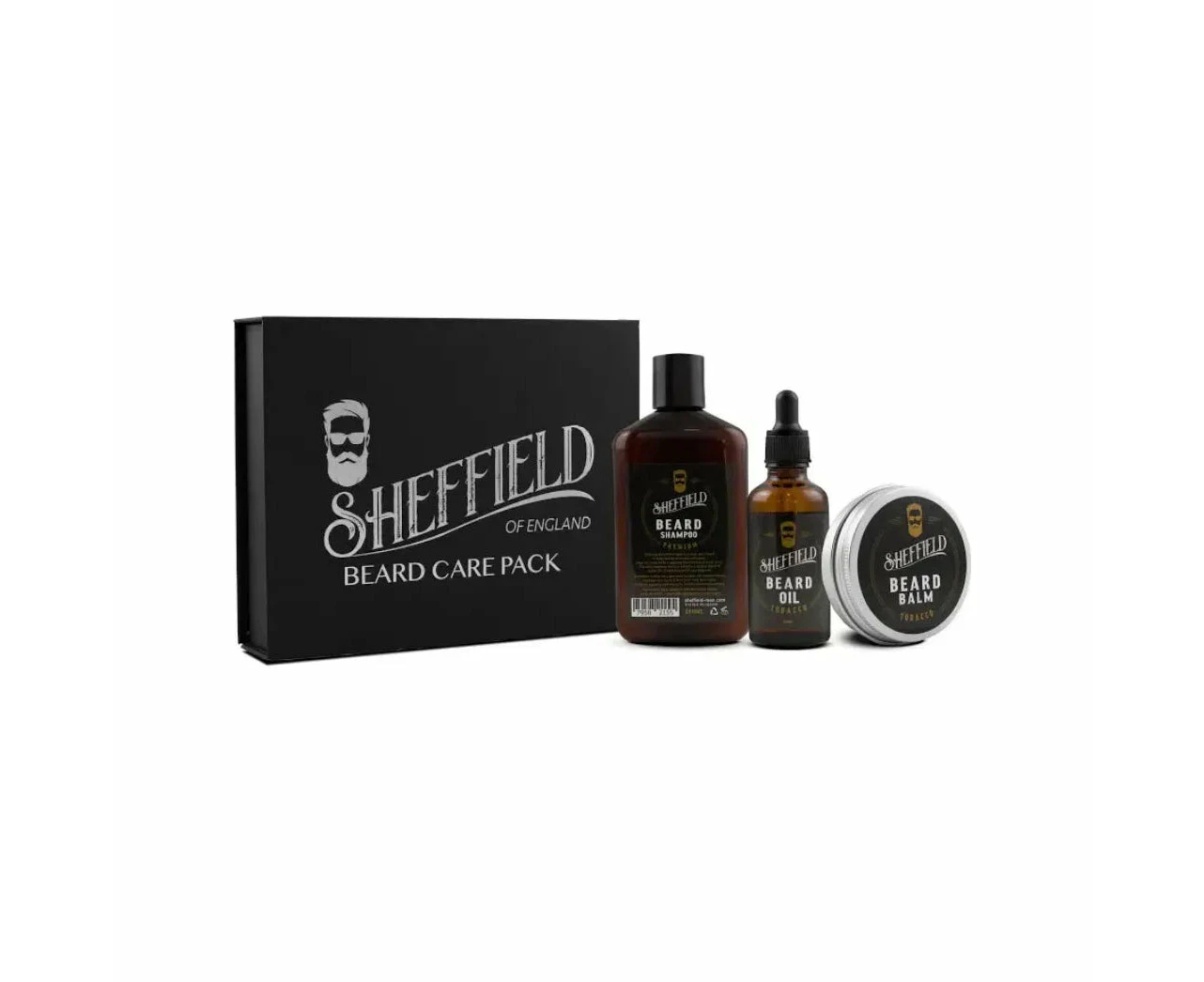 SHEFFIELD BEARD CARE PACK - Tobacco