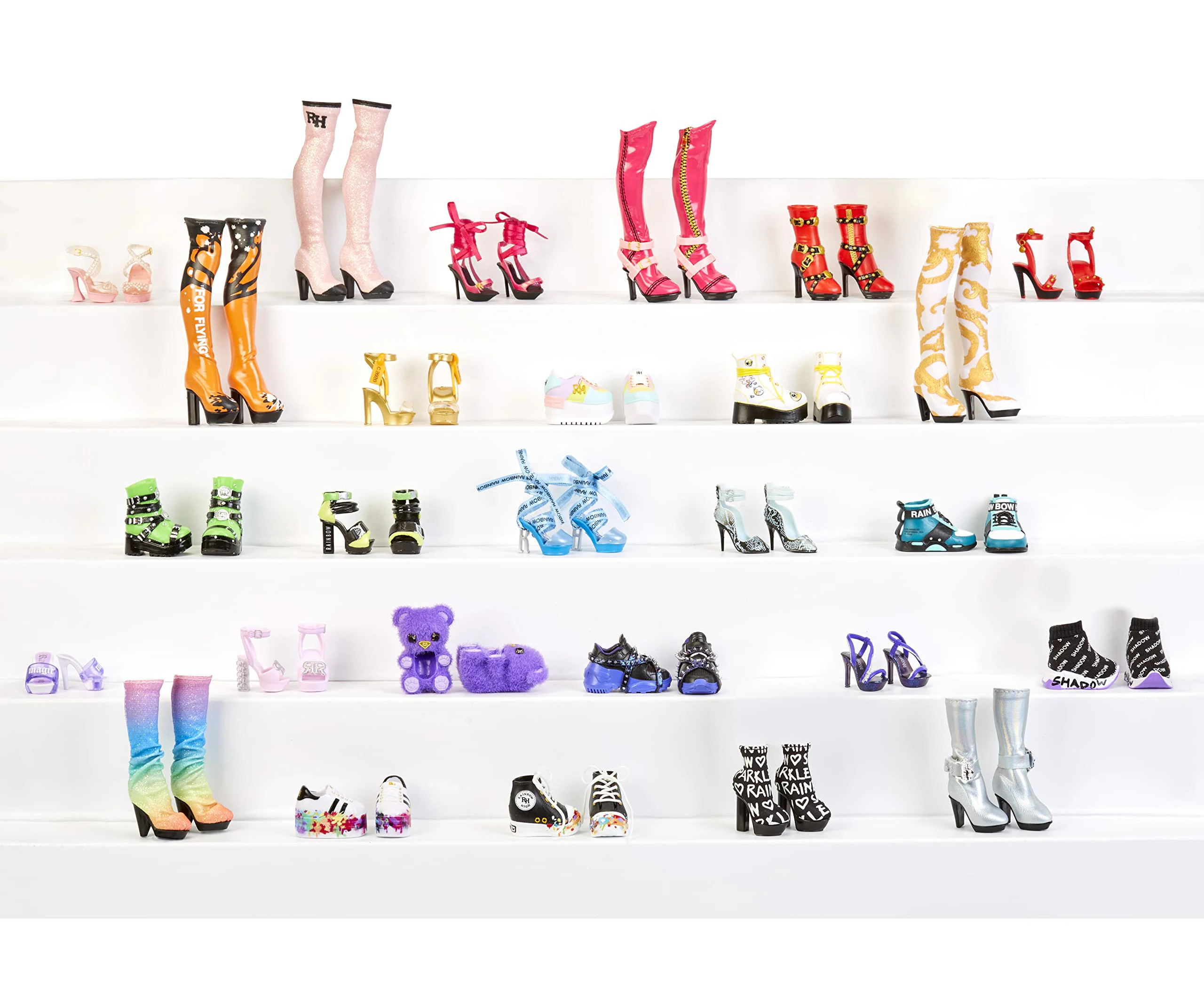 Rainbow High Mini Accessories Studio Shoes: 25+ Surprises!