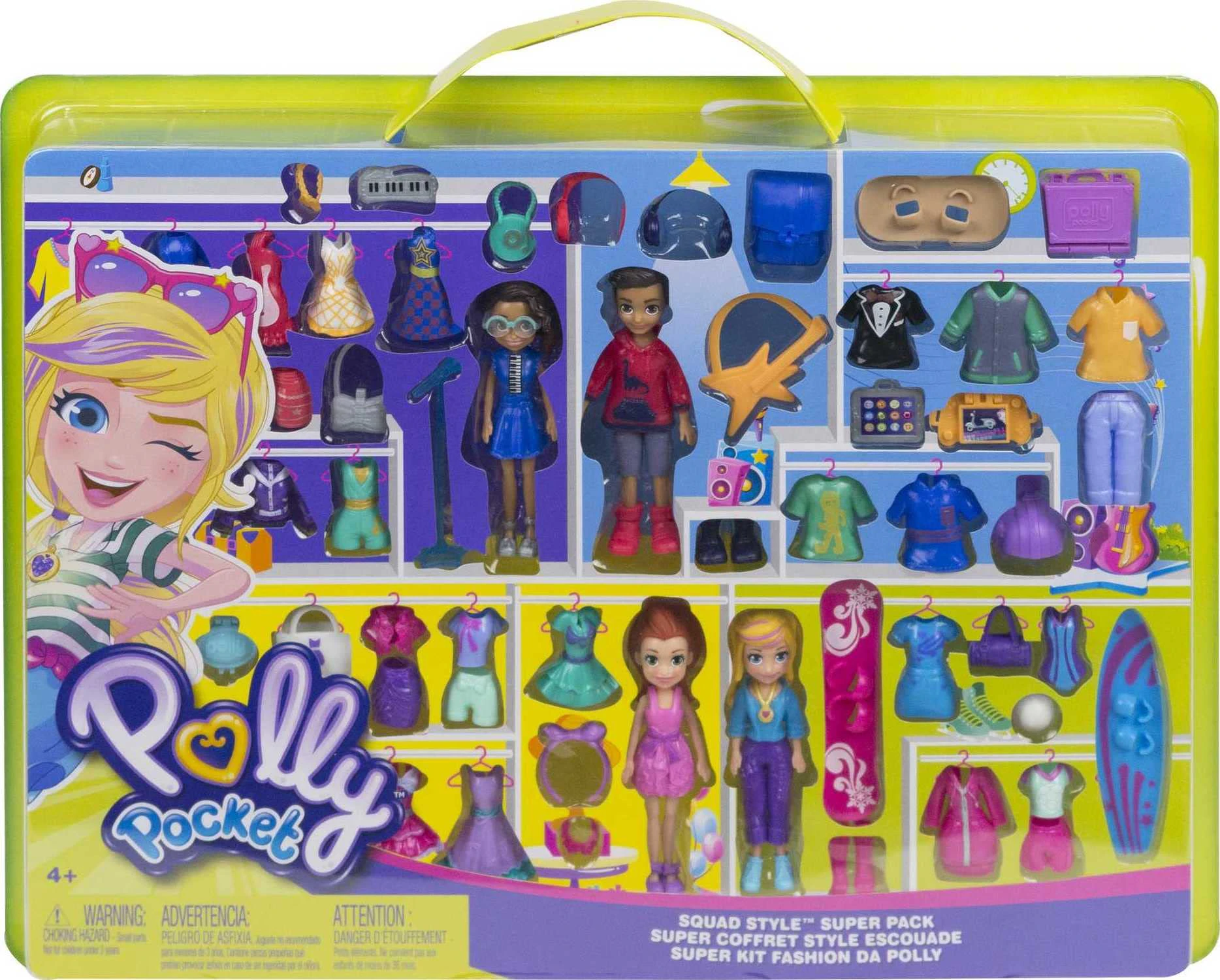 Polly Pocket Fashion Super Collection: Stylish Compact Fun!