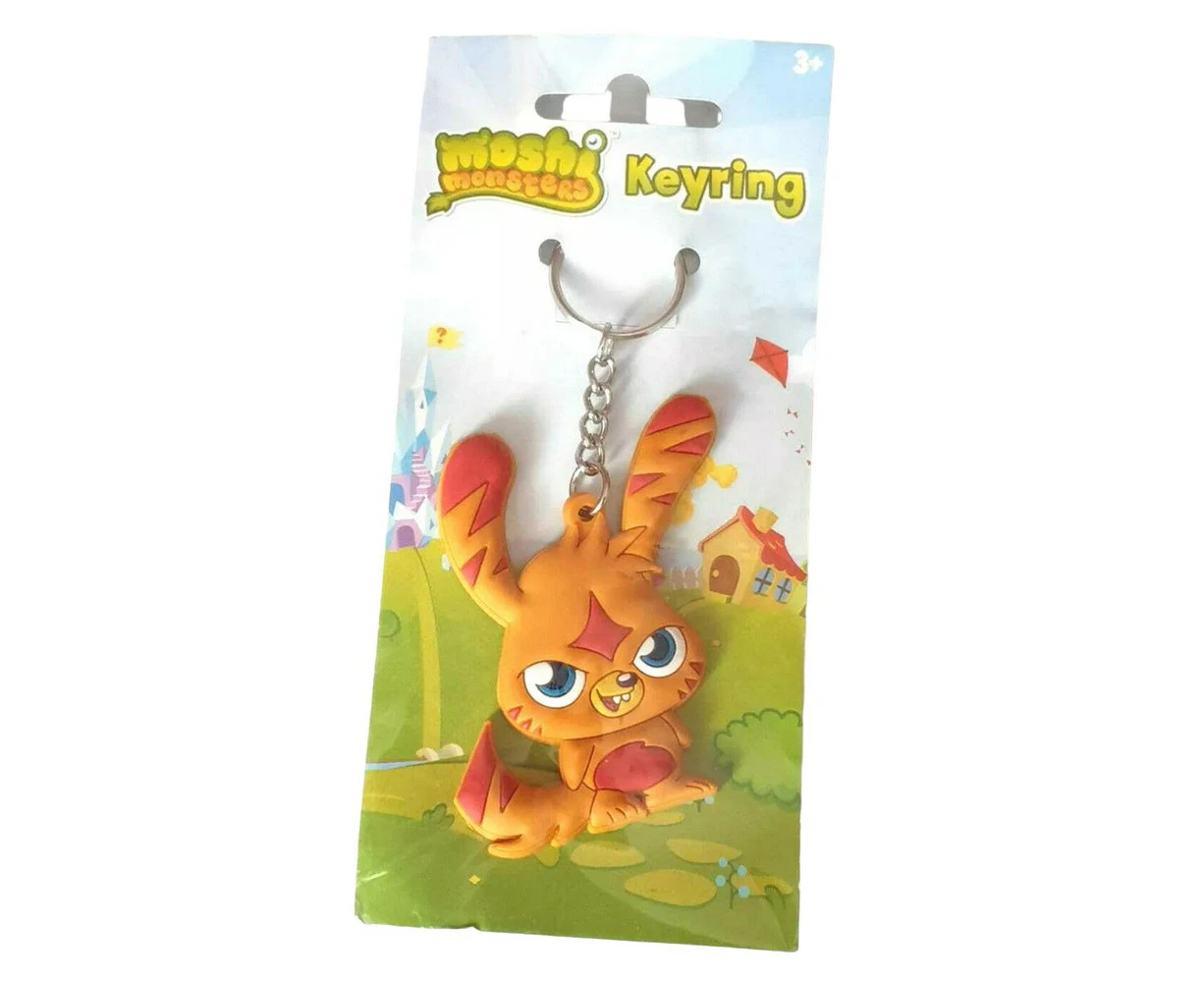 Moshi Monsters Katsuma Keyring (Orange/Red) - SG31324