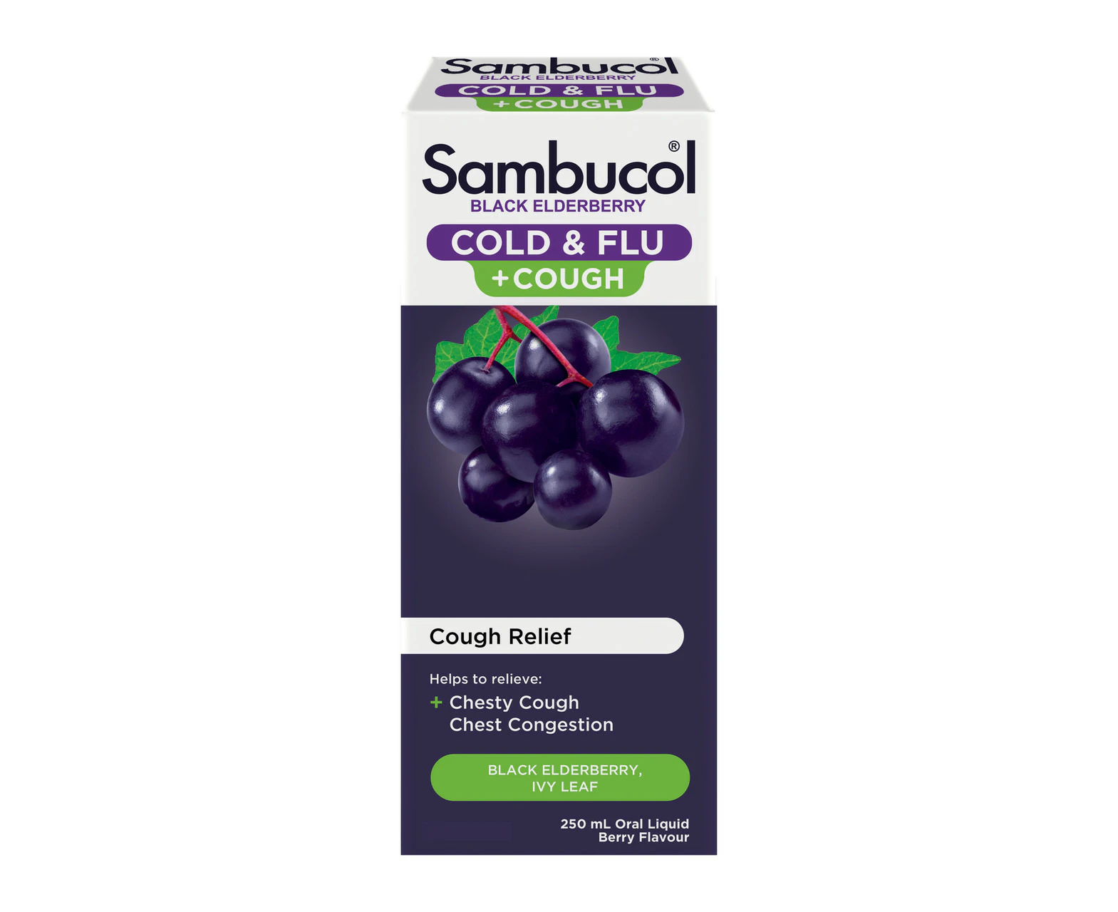 Sambucol Adult Cough Liquid 250mL