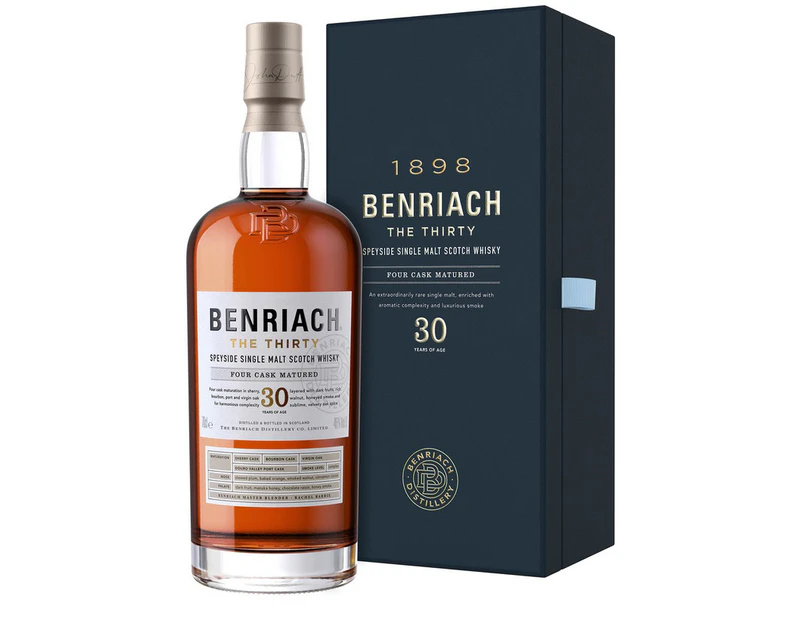 Benriach 30 Year Old The Thirty Single Malt Whisky 700ml