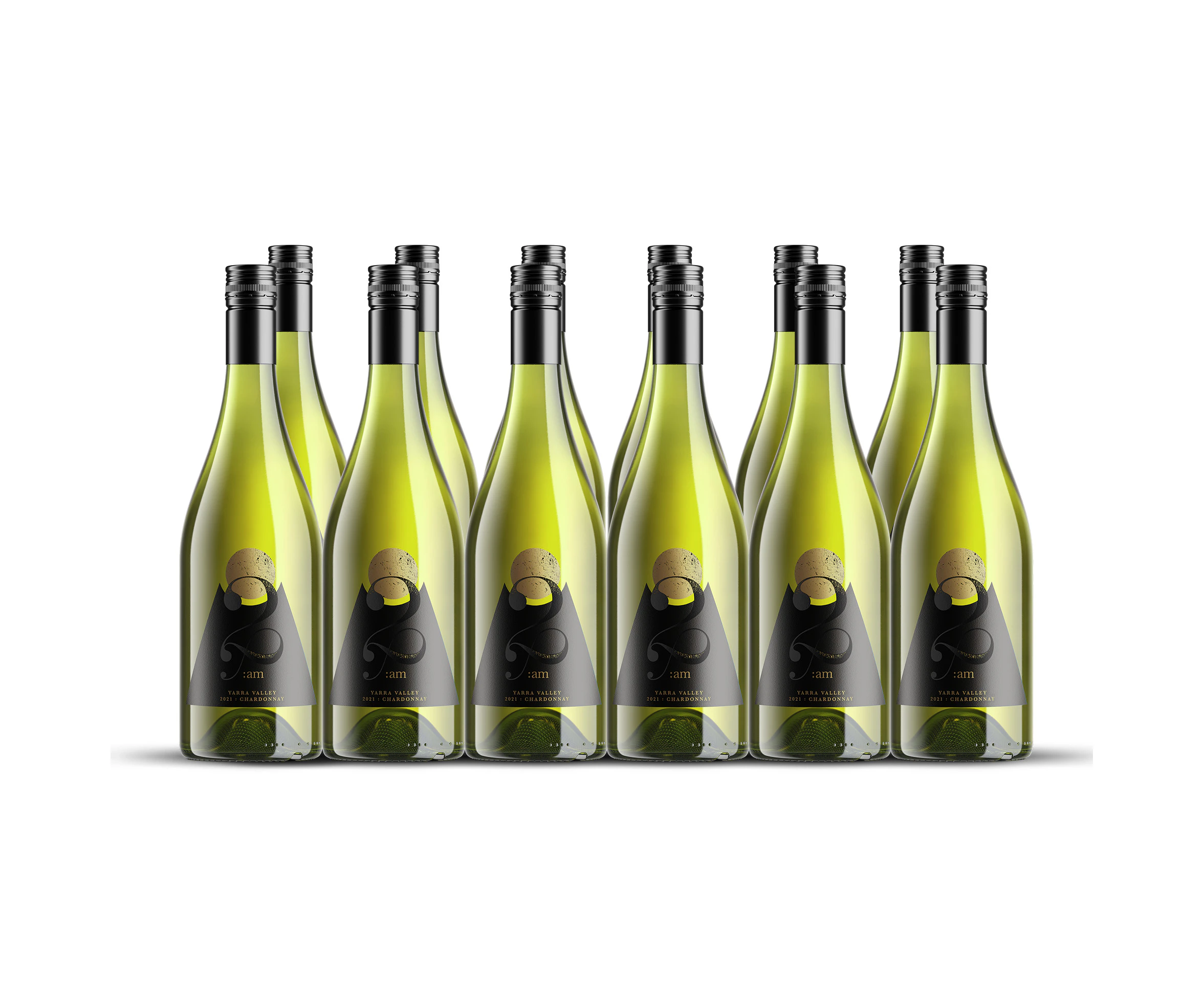 12 Bottles of 2021 2am Chardonnay 750ML