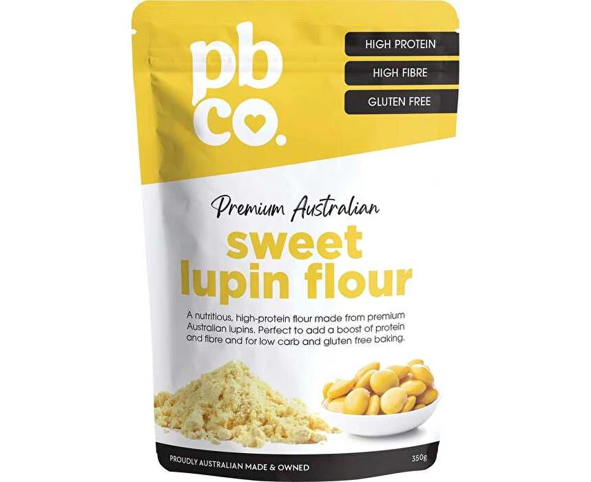 Pbco Sweet Lupin Flour Premium Australian 350g