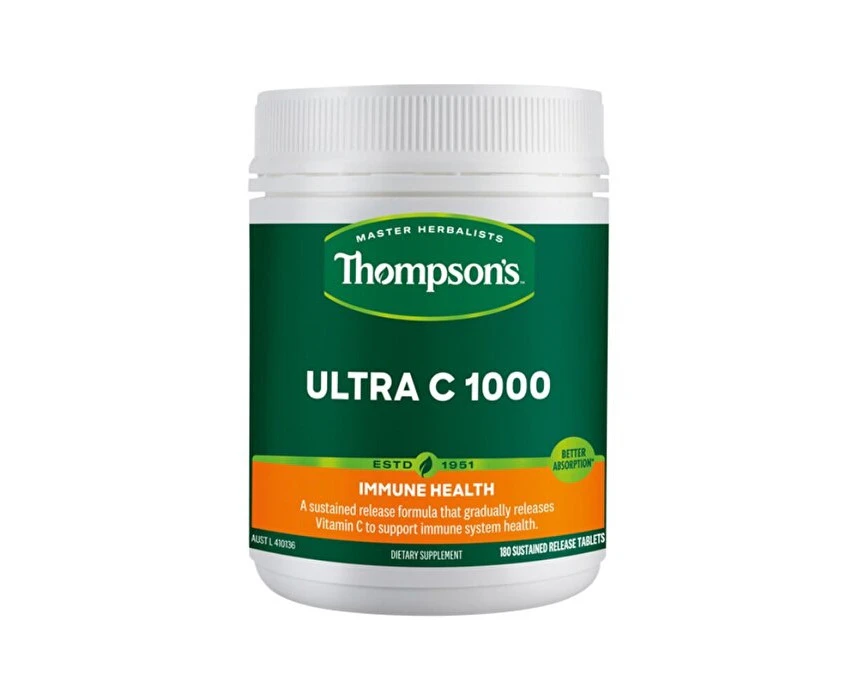 Thompsons Thompson's Ultra C 1000 Sustained Release 180t