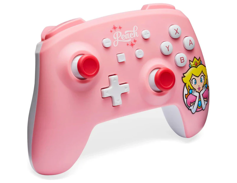 PowerA Nintendo Switch Wireless Gaming Game Controller Princess Peach Pink