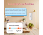 WiFi Temperature and Humidity Tester Household Thermometer Multi-functional Hygrometer Mobilephone APP Control Compatible with Alexa and Google Assist