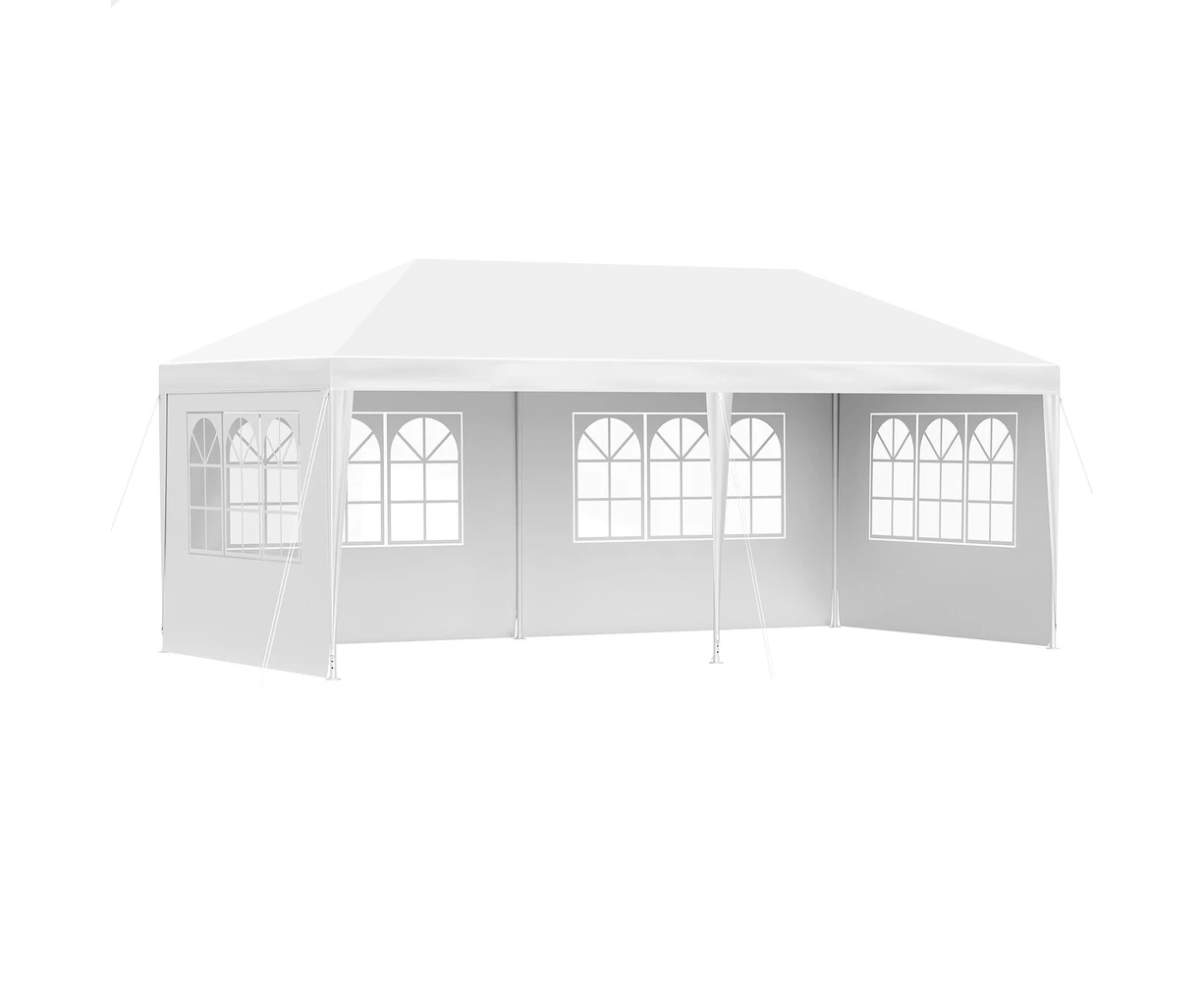 ALFORDSON Gazebo 3x6 Outdoor Marquee Party Portable Side Wall White