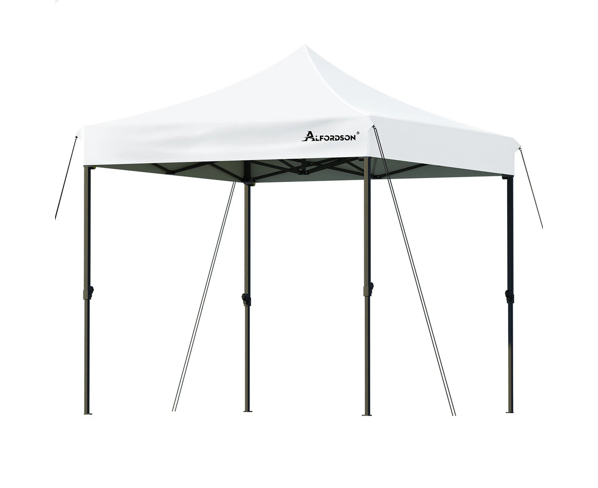 ALFORDSON Gazebo 3x3 Pop Up Tent Wedding Canopy White