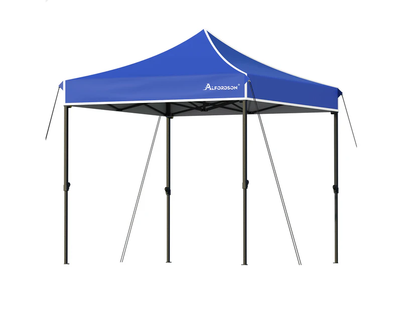 ALFORDSON Gazebo 3x3 Pop Up Tent Wedding Canopy Blue