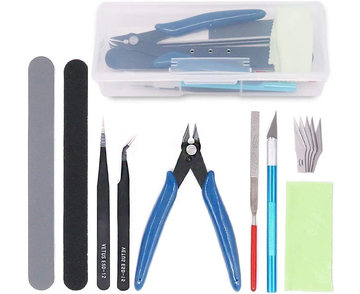 9 Pcs Gundam Model Tools Kit Hobby Building Tools Craft Set Repairing Fixing