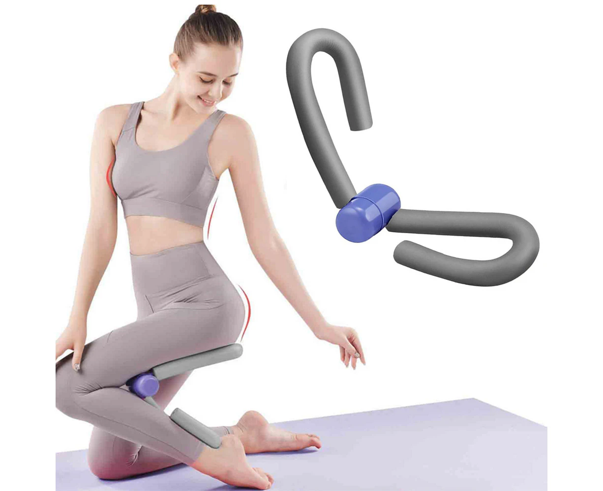 Thigh Workout Exerciser Bodybuilding Home Gym Trainer Equipment-Grey