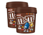 2 x M&M's Milk Chocolate Party Bucket 640g