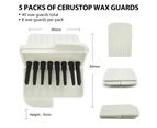 5PCS Hearing Aid Filters Cerustop Wax Guards Prevents Earwax Guard Replacements Dustproof