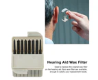 5PCS Hearing Aid Filters Cerustop Wax Guards Prevents Earwax Guard Replacements Dustproof