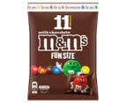 3 x M&M's Chocolate Fun Size 148g