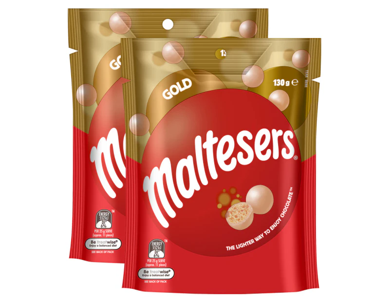 2 x Maltesers Gold 130g