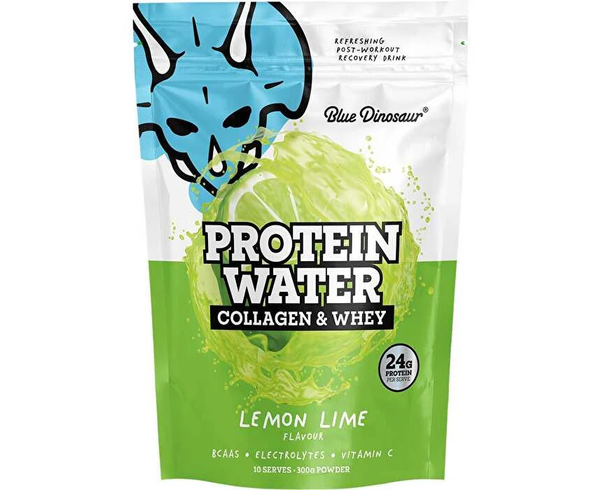 Blue Dinosaur Lemon Lime Protein Water Collagen & Whey 300g