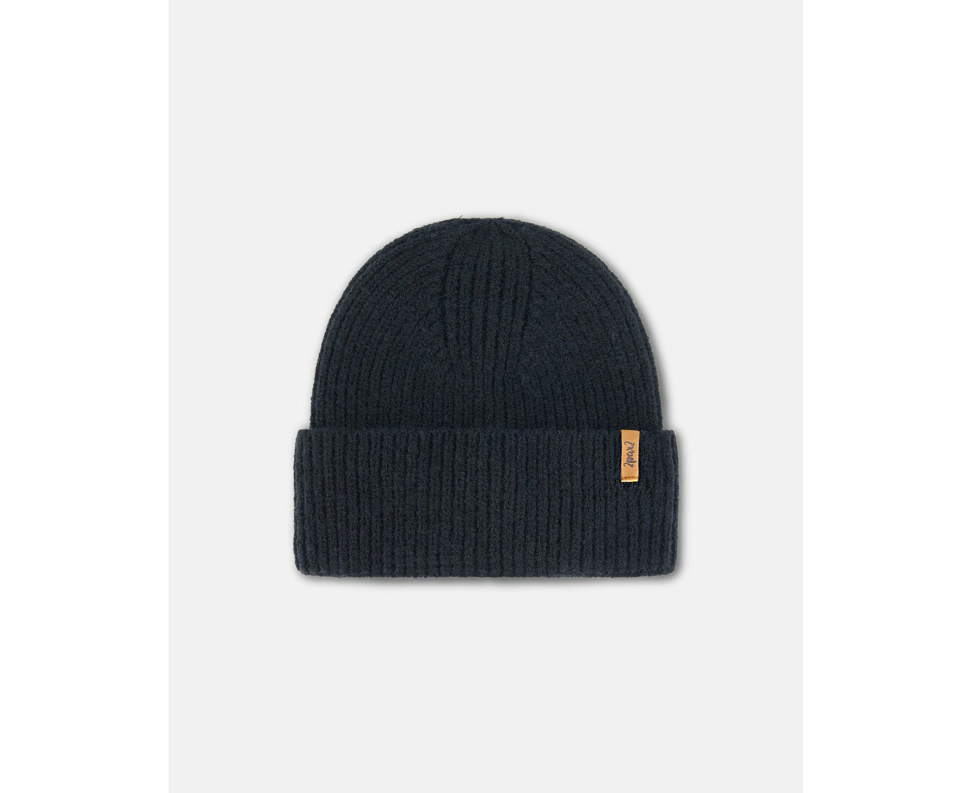 Kids Unisex Mid-Season Knit Hat Black