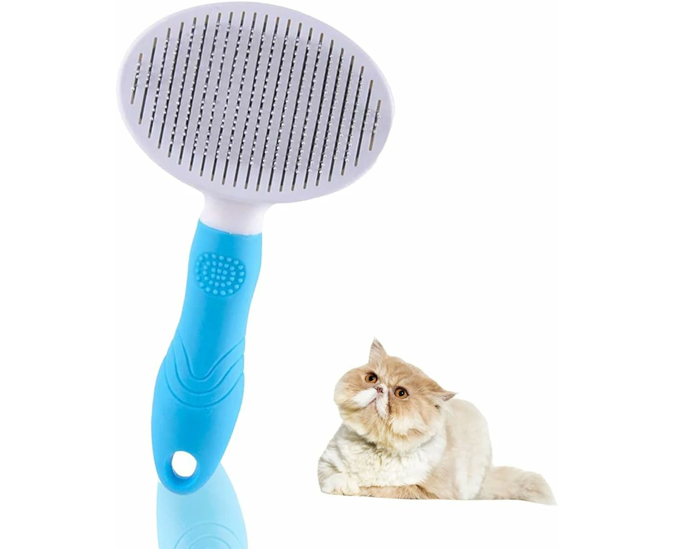 Dog And Cat Brush Self-Cleaning Grooming Comb Hair Removal Brush Massage Comb For Cats Anti-Animal Hair Brush For Pets Massage,Combing,Hair Removal