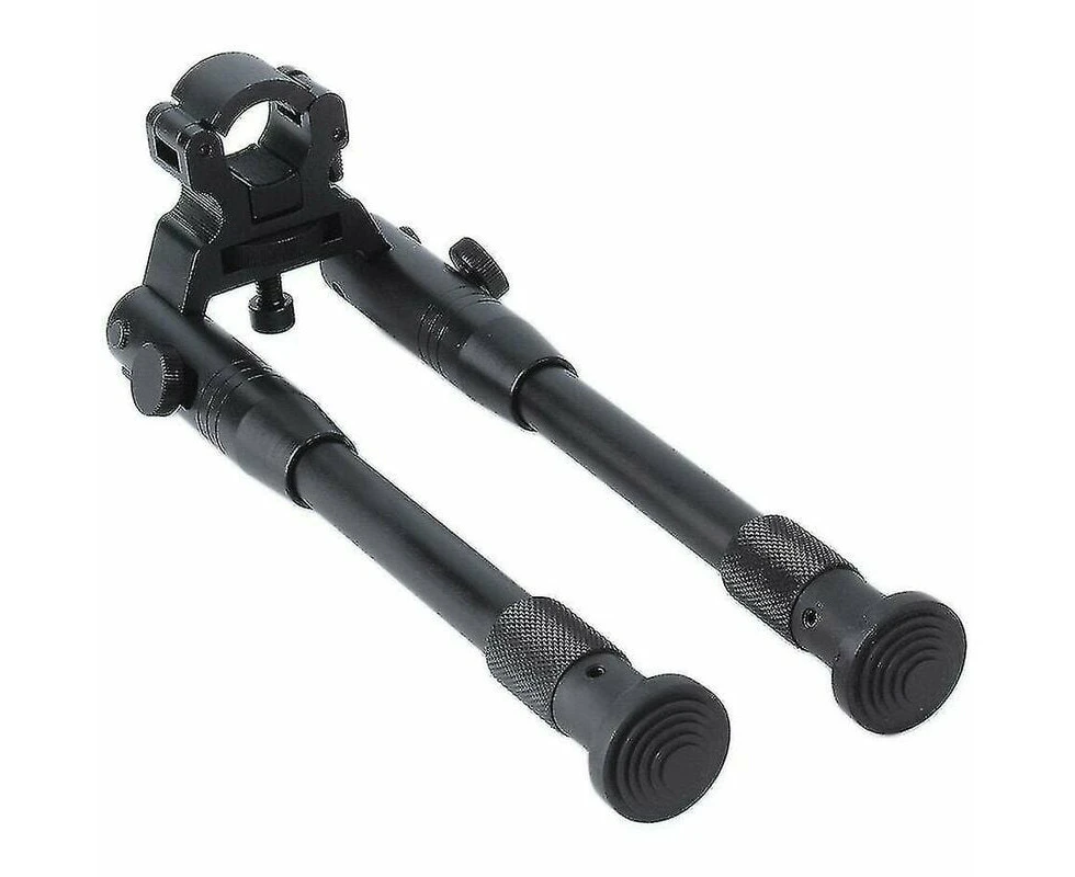 Portable Adjustable 8'' To 10'' Height Retractable Clamp On Bipod Support New