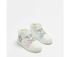 Girls Junior Disney Hi Top Sneaker