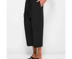 Belted Culotte Pants - Preview