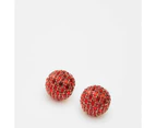 Target Christmas Bauble Earrings