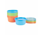 6 Pack Reusable Bowl with Lids - Anko