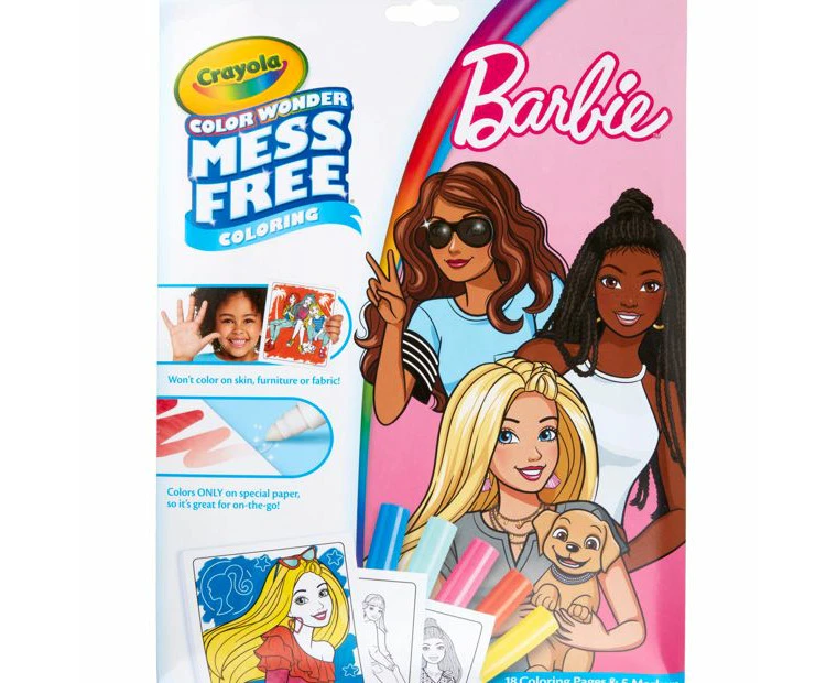 Crayola Colour Wonder Foldalope Barbie