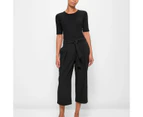 Belted Culotte Pants - Preview