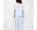 Target Linen Blend 7/8 Pant and Shirt Sleep Pyjama Set