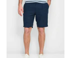 Linen Blend Tailored Shorts - Preview