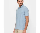 Target Australian Cotton Micro Stripe Polo Top