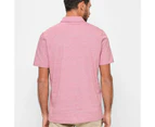 Target Australian Cotton Micro Stripe Polo Top