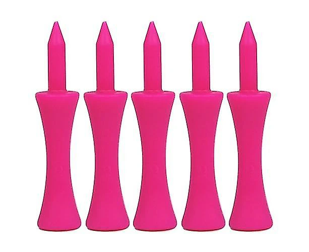 Bright Pink Castle Golf Tees100pcs-pink