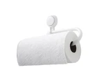 Wall Mount Towel Rack Suction Cup Paper Towel Holder for Kitchen Paper Roll