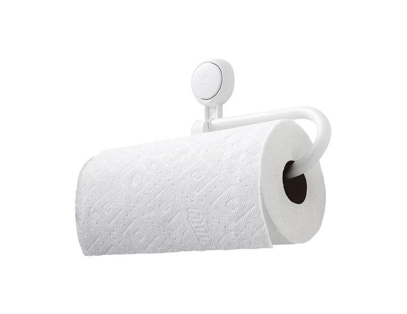 Wall Mount Towel Rack Suction Cup Paper Towel Holder for Kitchen Paper Roll