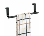 Kitchen Bathroom Stainless Steel Over Cabinet Towel Bar Holder Over Door Towel Rack