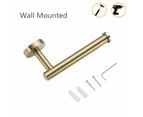 304 Stainless Steel Toilet Paper Holder Wall Mounted Toilet Roll Holder for Bathroom Brushed Gold Toilet Accessory