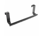 Kitchen Bathroom Stainless Steel Over Cabinet Towel Bar Holder Over Door Towel Rack