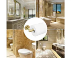 304 Stainless Steel Toilet Paper Holder Wall Mounted Toilet Roll Holder for Bathroom Brushed Gold Toilet Accessory