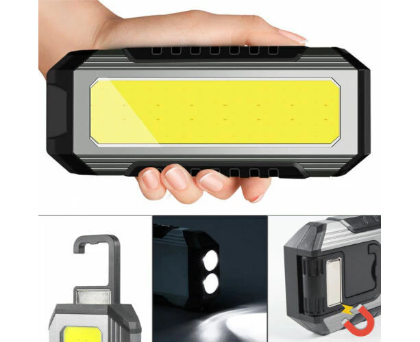 4000 Capacity rechargeable work light cob light magnetic led lights work light