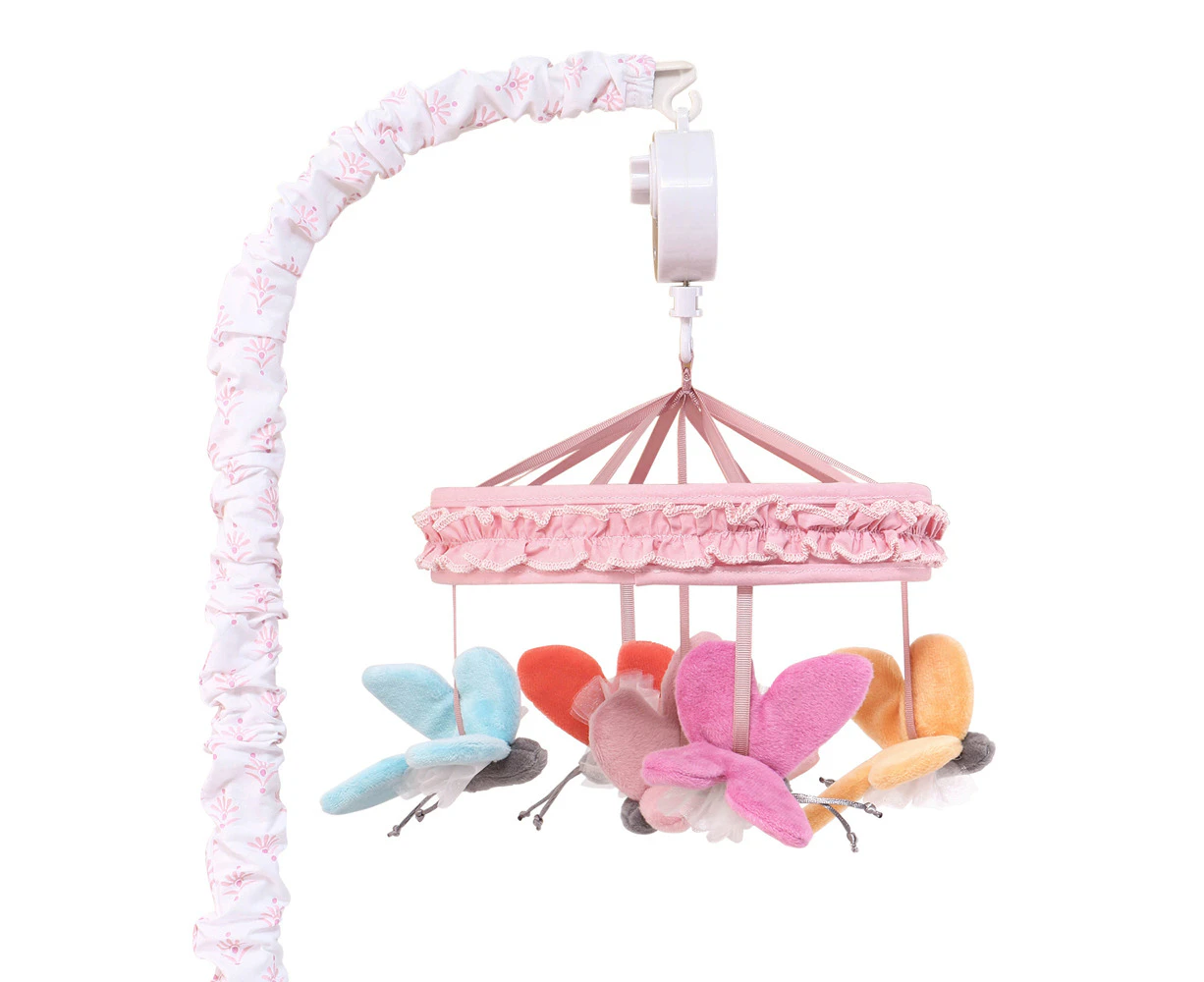 The Peanutshell Whisper Butterfly Musical Mobile Infant/Baby Nursery Decor