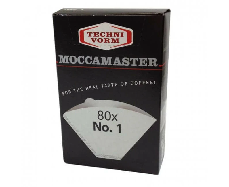 Moccamaster Filter size #1 for Cup-One, 80 pcs