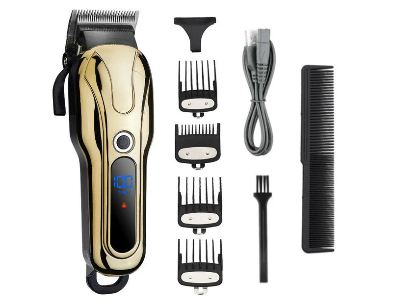 Professional Hair Clipper for Barber Rechargeable Hair Trimmer Hair Shaving Machine Electric Hair Cutting Beard Cut